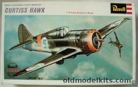 Revell 1/72 Curtiss Hawk 75A (P-36) Finland, H658 plastic model kit